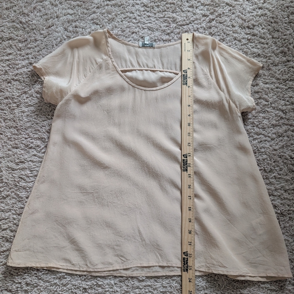 Joie Cream Short Sleeve Tee. - Picture 7 of 7